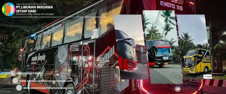 sewa bus pariwisata surabaya