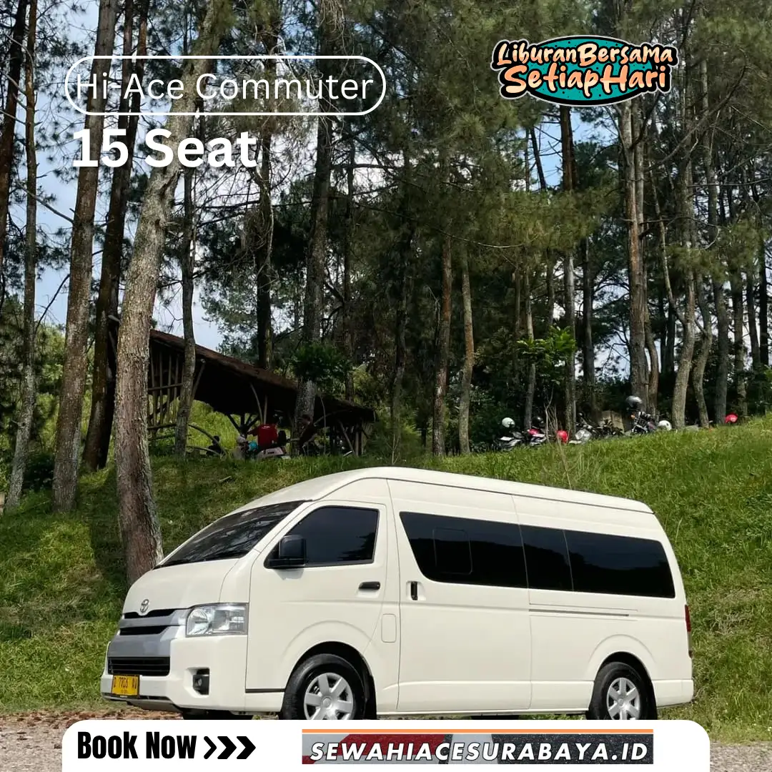 sewa hiace commuter surabaya